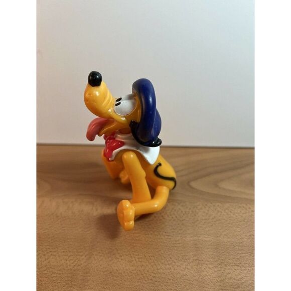 Vintage PVC Pluto Disney EPCOT Figure France Adventure 1990s - Picture 2 of 7